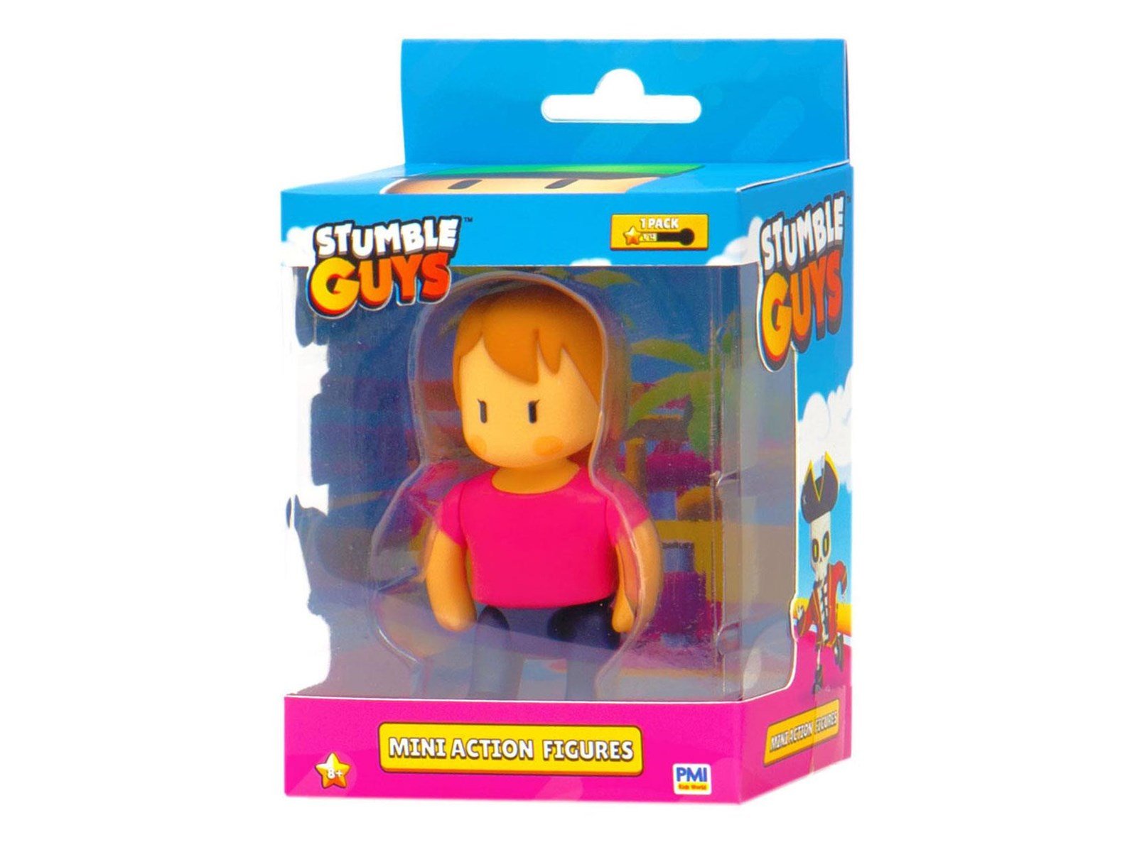 Boti Stumble Guys Mini Action Figure - Ms. Stumble Boti Stumble Guys Mini Action Figure - Ms. Stumble